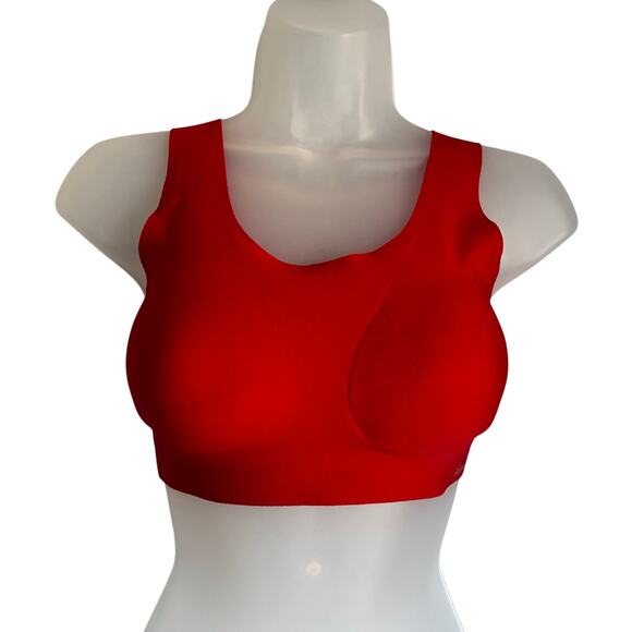 Victoria's Secret Other - Victoria's Secret Red Wireless Lounge Bralette L-XXL Seamless Comfort